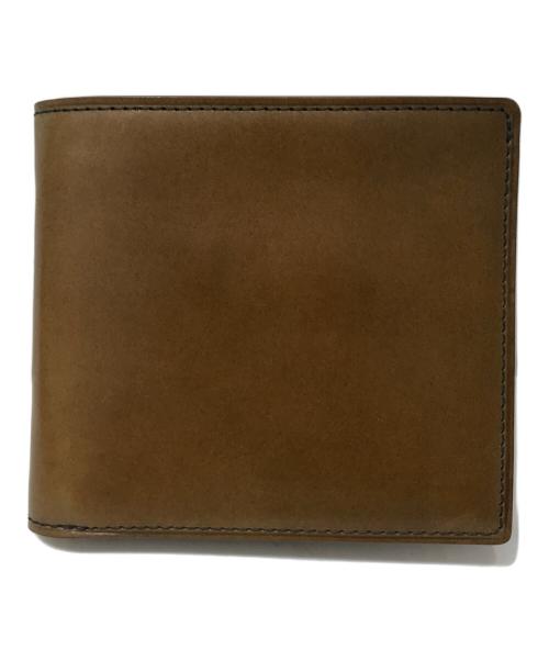 GANZO（ガンゾ）GANZO (ガンゾ) コードバン2つ折り財布 ブラウンの古着・服飾アイテム