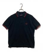 FRED PERRY×GROUND Y×STUDIOUSフレッドペリー×グラウンドワイ×ステュディオス）の古着「コラボポロシャツ」｜ブラック