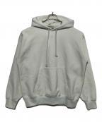 AURALEEオーラリー）の古着「BAGGY POLYESTER SWEAT P/O PARKA」｜グリーン