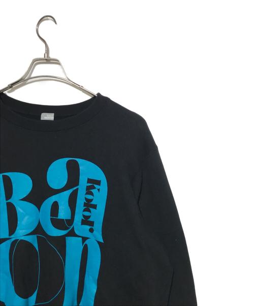 kolor/BEACON（カラービーコン）kolor/BEACON (カラービーコン) Front Printed スウェット ブラック サイズ:1の古着・服飾アイテム