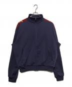 KAPITALキャピタル）の古着「Smooth Jersey Stuntman & Woman Truck JKT」｜パープル