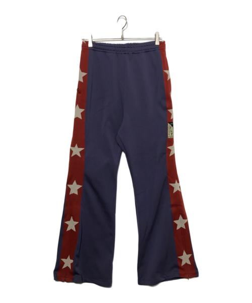 KAPITAL（キャピタル）KAPITAL (キャピタル) スムースジャージースタントマントラックパンツ パープル サイズ:3の古着・服飾アイテム