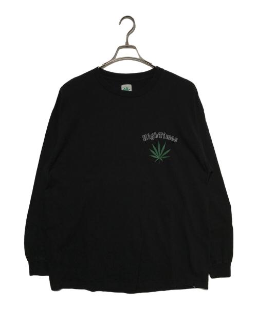 WACKO MARIA（ワコマリア）WACKO MARIA (ワコマリア) High timesロングスリーブカットソー ブラック サイズ:XLの古着・服飾アイテム