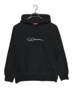 SUPREMEシュプリーム）の古着「Classic Script Hooded Sweatshirt」｜ブラック