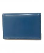 PRAREプレリー）の古着「コードバン名刺入れ」｜ブルー