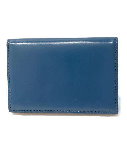 PRARE（プレリー）PRARE (プレリー) コードバン名刺入れ ブルーの古着・服飾アイテム