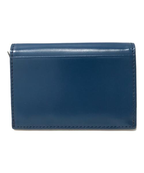 PRARE（プレリー）PRARE (プレリー) コードバン名刺入れ ブルーの古着・服飾アイテム