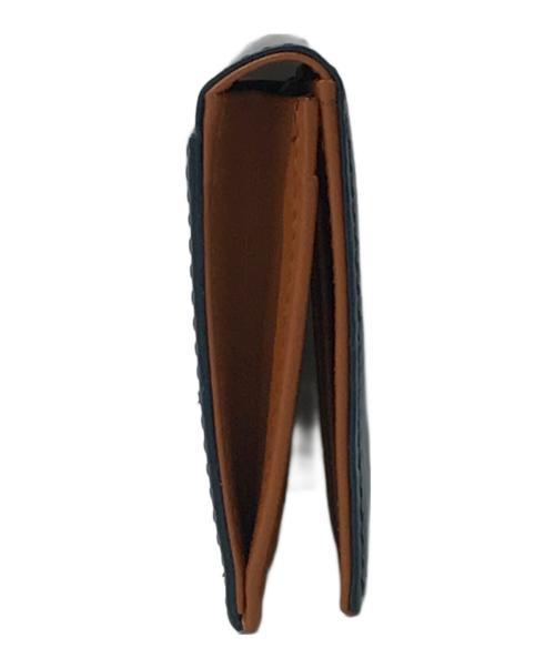 PRARE（プレリー）PRARE (プレリー) コードバン名刺入れ ブルーの古着・服飾アイテム