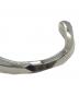中古・古着 GARNI (ガルニ) Crockery Bangle-L シルバー：27000円