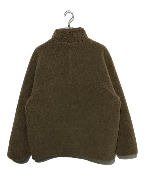 DANTON（ダントン）DANTON (ダントン) インサレーションスタンドカラーボアジャケット ブラウン サイズ:Ｌの古着・服飾アイテム