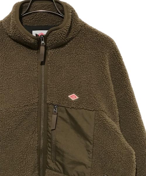 DANTON（ダントン）DANTON (ダントン) インサレーションスタンドカラーボアジャケット ブラウン サイズ:Ｌの古着・服飾アイテム