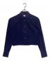 Martin Margiela1（マルタンマルジェラ1）の古着「クロップドシャツ」｜ネイビー