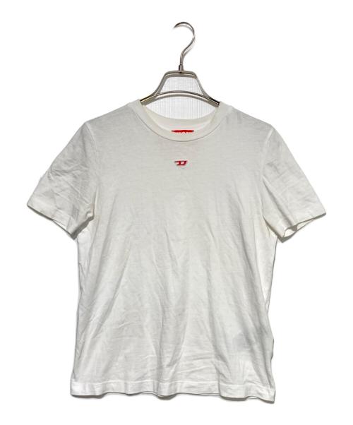 DIESEL（ディーゼル）DIESEL (ディーゼル) T-REG-D Tシャツ ホワイト サイズ:ＸＳの古着・服飾アイテム