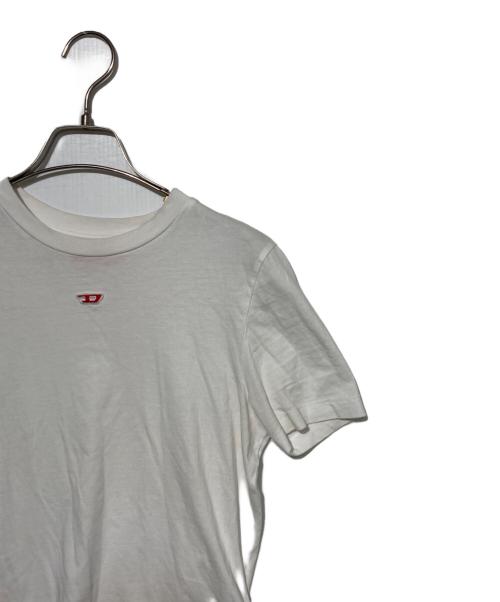 DIESEL（ディーゼル）DIESEL (ディーゼル) T-REG-D Tシャツ ホワイト サイズ:ＸＳの古着・服飾アイテム
