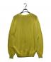 H BEAUTY&YOUTH (エイチ ビューティー&ユース) 5GAUGE SESIA BALLOON CREW NECK KNIT イエロー サイズ:S：4000円