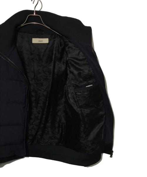 AKM（エーケーエム）AKM (エーケーエム) ダウンジャケット ネイビー サイズ:XLの古着・服飾アイテム
