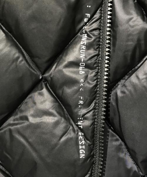 MONCLER（モンクレール）MONCLER (モンクレール) FRAGMENT DESIGN (フラグメントデザイン) STUX QUILTED Down Jacket ブラック サイズ:６の古着・服飾アイテム