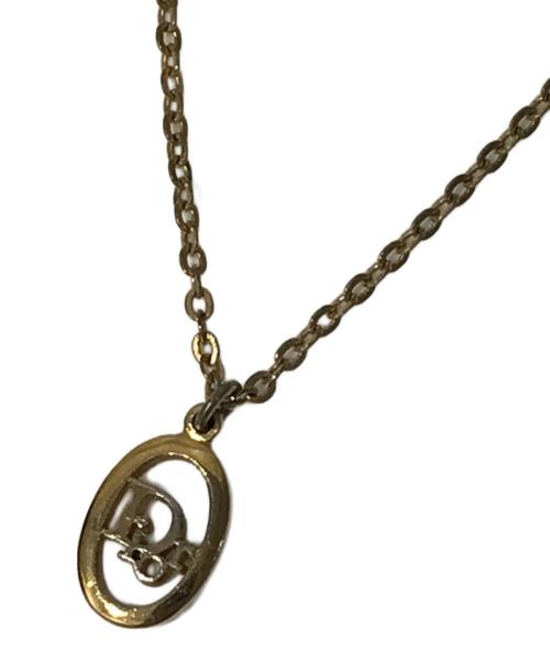 Christian Dior（クリスチャン ディオール）Christian Dior (クリスチャン ディオール) Diorトップネックレス ゴールドの古着・服飾アイテム