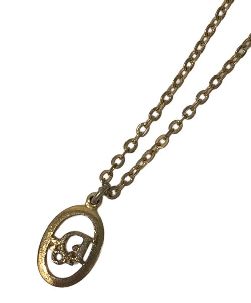Christian Dior（クリスチャン ディオール）Christian Dior (クリスチャン ディオール) Diorトップネックレス ゴールドの古着・服飾アイテム