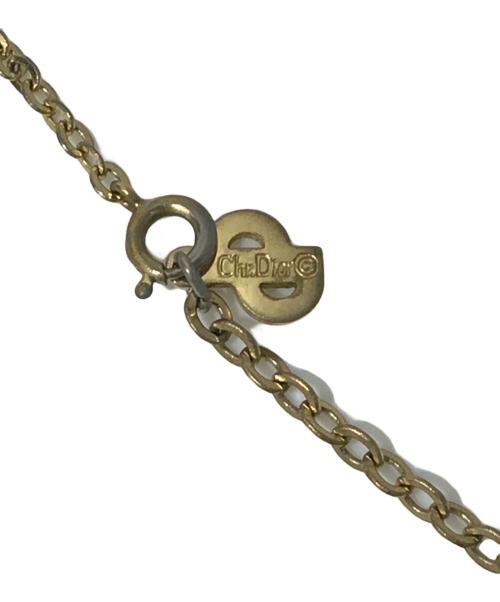 Christian Dior（クリスチャン ディオール）Christian Dior (クリスチャン ディオール) Diorトップネックレス ゴールドの古着・服飾アイテム
