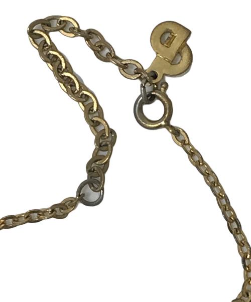 Christian Dior（クリスチャン ディオール）Christian Dior (クリスチャン ディオール) Diorトップネックレス ゴールドの古着・服飾アイテム