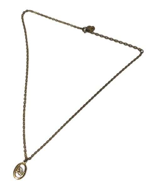 Christian Dior（クリスチャン ディオール）Christian Dior (クリスチャン ディオール) Diorトップネックレス ゴールドの古着・服飾アイテム