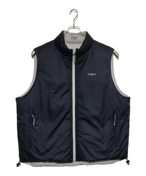 SEDAN ALL-PURPOSE（セダンオールパーパス）SEDAN ALL-PURPOSE (セダンオールパーパス) Reversible Down Vest ネイビー サイズ:XLの古着・服飾アイテム