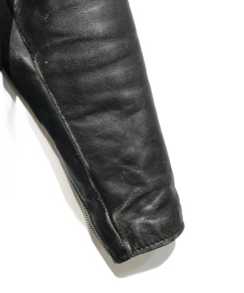 Schott（ショット）Schott (ショット) シングルライダースジャケット ブラック サイズ:38の古着・服飾アイテム