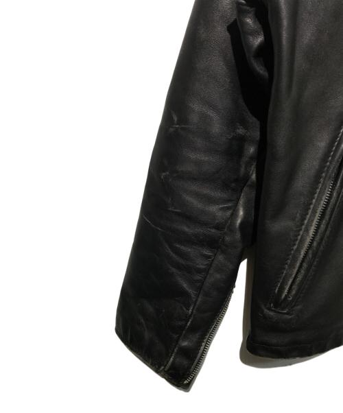 Schott（ショット）Schott (ショット) シングルライダースジャケット ブラック サイズ:38の古着・服飾アイテム