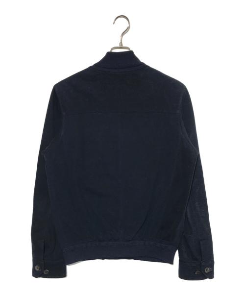 Cinquanta（チンクワンタ）Cinquanta (チンクワンタ) 鹿の子バルスタージャケット ネイビー サイズ:50の古着・服飾アイテム