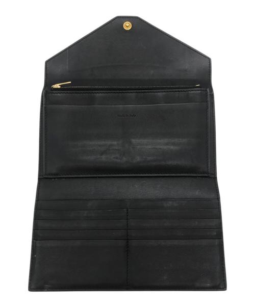 CELINE（セリーヌ）CELINE (セリーヌ) トライフォールデッドロングウォレットの古着・服飾アイテム