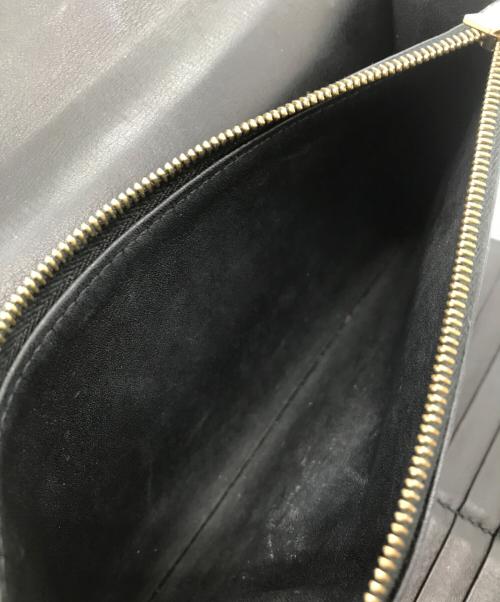 CELINE（セリーヌ）CELINE (セリーヌ) トライフォールデッドロングウォレットの古着・服飾アイテム