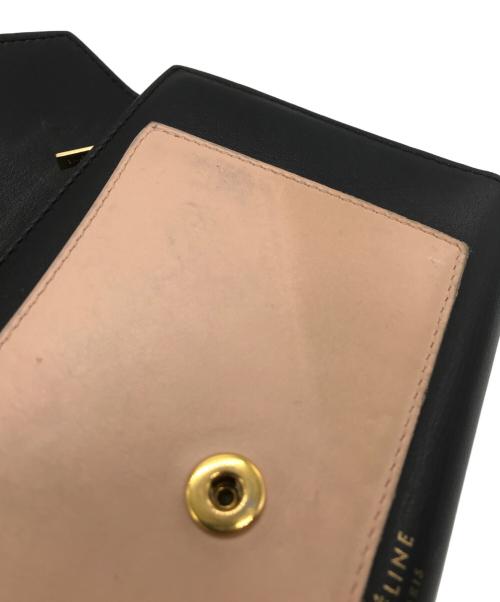 CELINE（セリーヌ）CELINE (セリーヌ) トライフォールデッドロングウォレットの古着・服飾アイテム