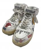 NIKE×SUPREME×NBAナイキ×シュプリーム×エヌビーエー）の古着「AIR FORCE 1 MID '07」｜ホワイト