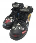 NIKE×SUPREME×NBAナイキ×シュプリーム×エヌビーエー）の古着「AIR FORCE 1 MID 07」｜ブラック