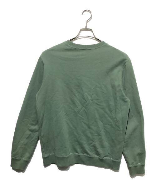 A.P.C.（アーペーセー）A.P.C. (アーペーセー) プリントスウェット グリーン サイズ:Ｌの古着・服飾アイテム