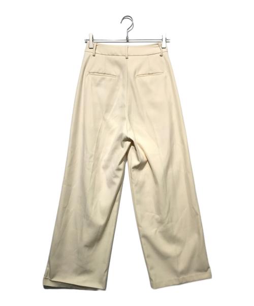 TODAYFUL（トゥデイフル）TODAYFUL (トゥデイフル) DoubleTuck Twill Trousers アイボリー サイズ:36の古着・服飾アイテム
