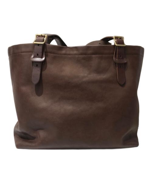 SLOW（スロウ）SLOW (スロウ) ルボーノレザートートバッグ ブラウンの古着・服飾アイテム
