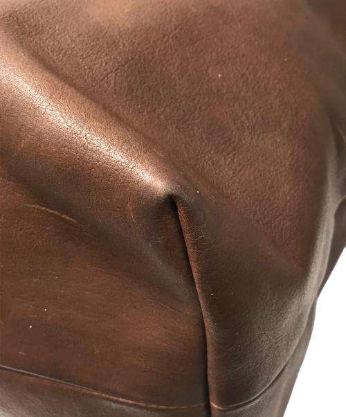 SLOW（スロウ）SLOW (スロウ) ルボーノレザートートバッグ ブラウンの古着・服飾アイテム