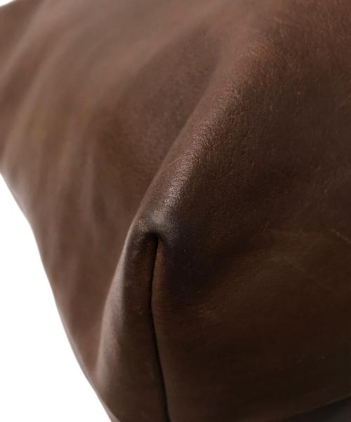 SLOW（スロウ）SLOW (スロウ) ルボーノレザートートバッグ ブラウンの古着・服飾アイテム