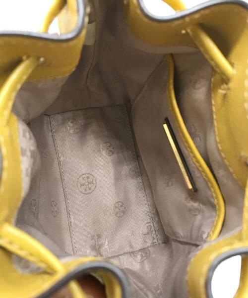 TORY BURCH（トリーバーチ）TORY BURCH (トリーバーチ) 巾着ショルダーバッグ イエローの古着・服飾アイテム