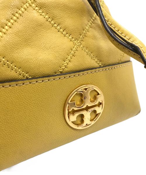 TORY BURCH（トリーバーチ）TORY BURCH (トリーバーチ) 巾着ショルダーバッグ イエローの古着・服飾アイテム