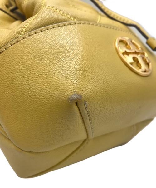 TORY BURCH（トリーバーチ）TORY BURCH (トリーバーチ) 巾着ショルダーバッグ イエローの古着・服飾アイテム