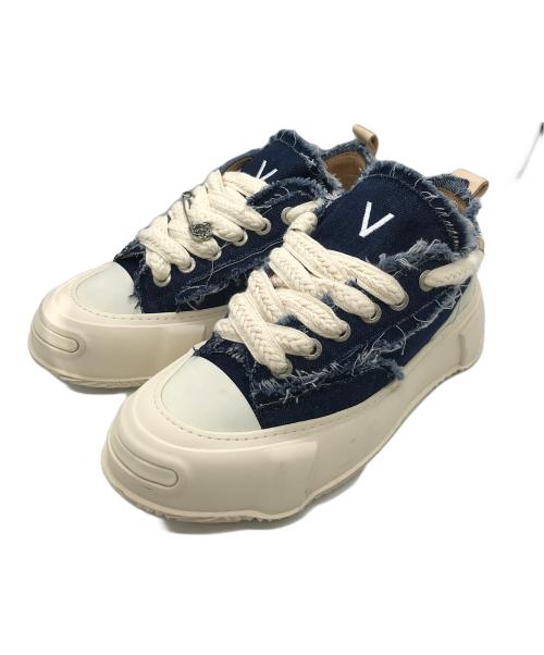 VALABASAS（バラバサス）VALABASAS (バラバサス) VISION DENIM BLUE SHOES インディゴ サイズ:27.5cmの古着・服飾アイテム