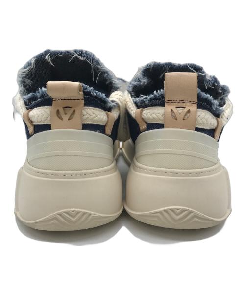 VALABASAS（バラバサス）VALABASAS (バラバサス) VISION DENIM BLUE SHOES インディゴ サイズ:27.5cmの古着・服飾アイテム