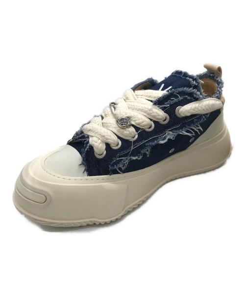 VALABASAS（バラバサス）VALABASAS (バラバサス) VISION DENIM BLUE SHOES インディゴ サイズ:27.5cmの古着・服飾アイテム