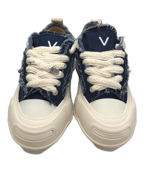 VALABASAS（バラバサス）VALABASAS (バラバサス) VISION DENIM BLUE SHOES インディゴ サイズ:27.5cmの古着・服飾アイテム