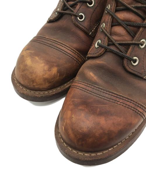 RED WING（レッドウィング）RED WING (レッドウィング) Iron Ranger ブラウン サイズ:27.5の古着・服飾アイテム