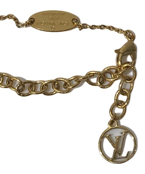 LOUIS VUITTON（ルイ ヴィトン）LOUIS VUITTON (ルイ ヴィトン) ナノグラム ネックレス ゴールドの古着・服飾アイテム