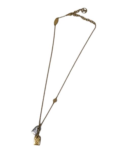 LOUIS VUITTON（ルイ ヴィトン）LOUIS VUITTON (ルイ ヴィトン) ナノグラム ネックレス ゴールドの古着・服飾アイテム